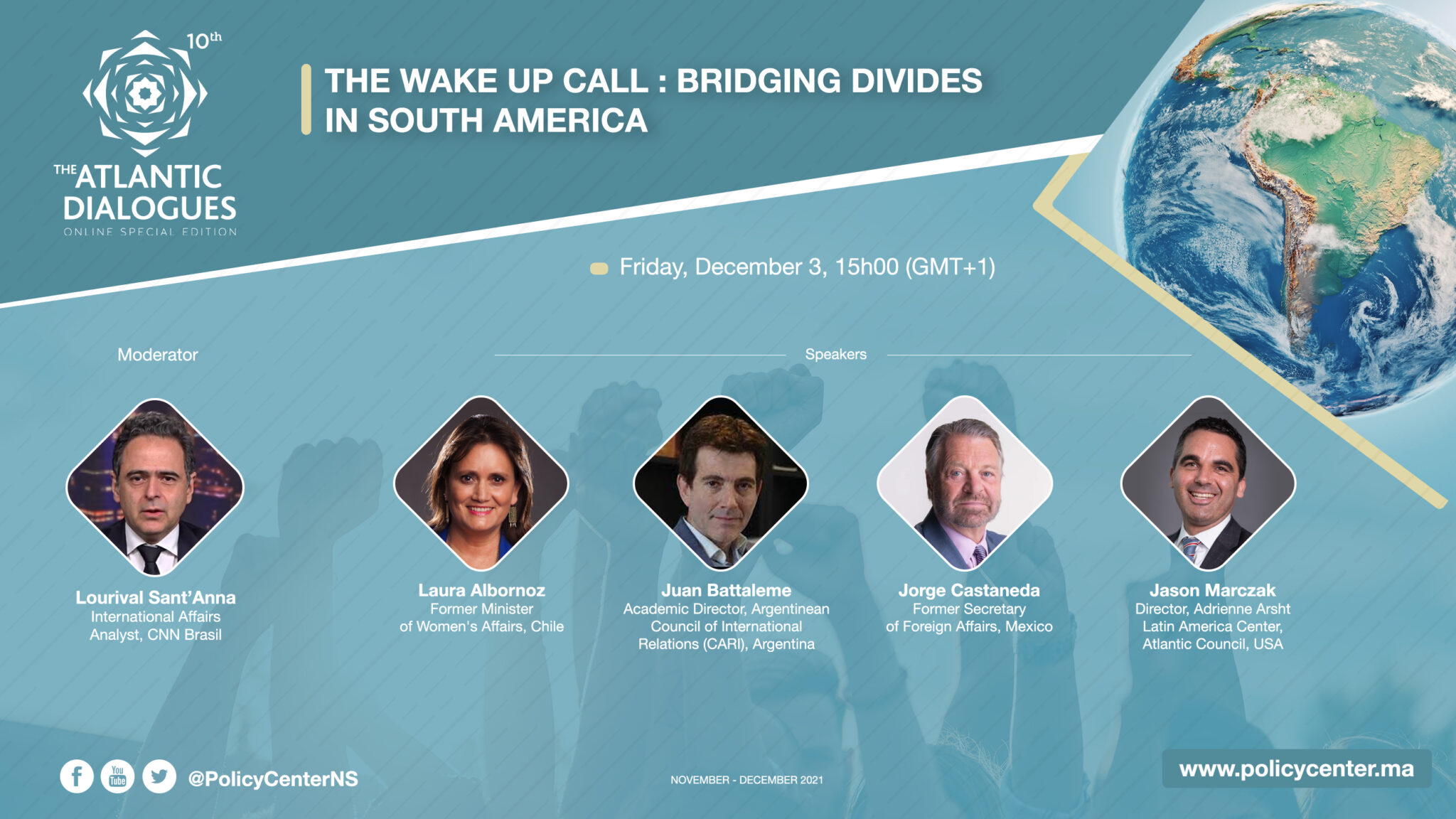 AD 2021: The Wake Up Call : Bridging Divides in South America