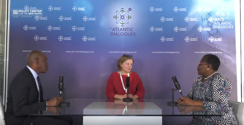 ADTV 2019| Obiageli Ezekwesili & Mabingue Ngom: Africa's booming population : a blessing or a curse?