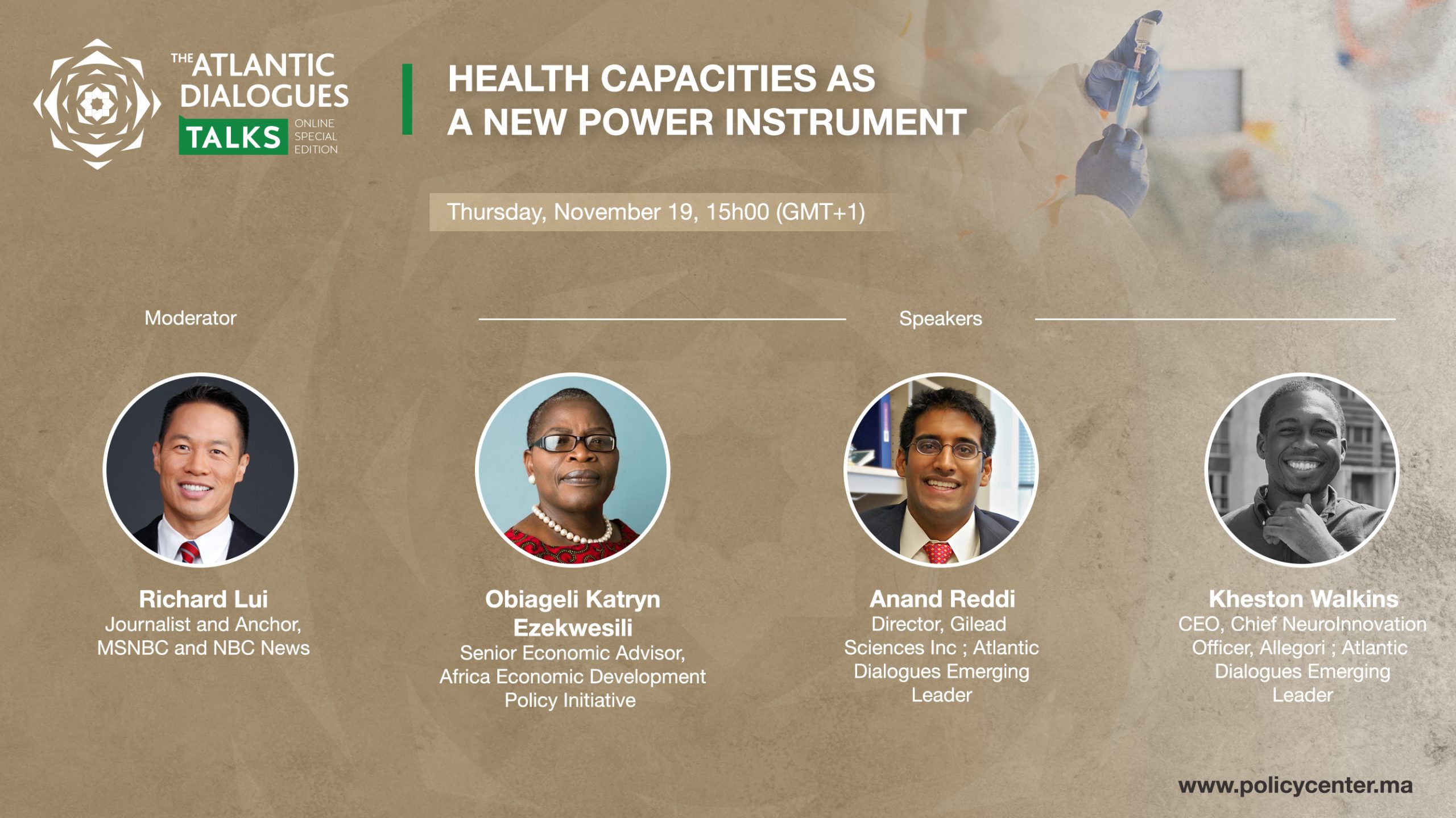 AD Talks 2020: Health Capacities as a New Power Instrument