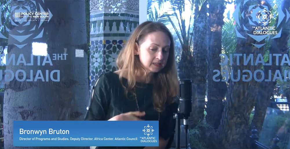 Bronwyn Bruton : “Security-Development nexus”