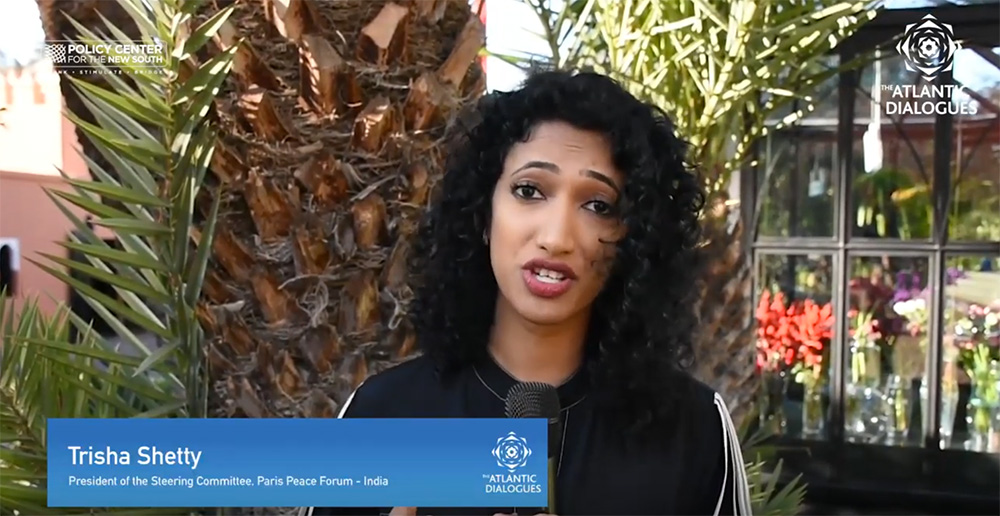 0:05 / 0:06  #AD2019 | Trisha Shetty: "the biggest takeaway for me is our role as active citizens"